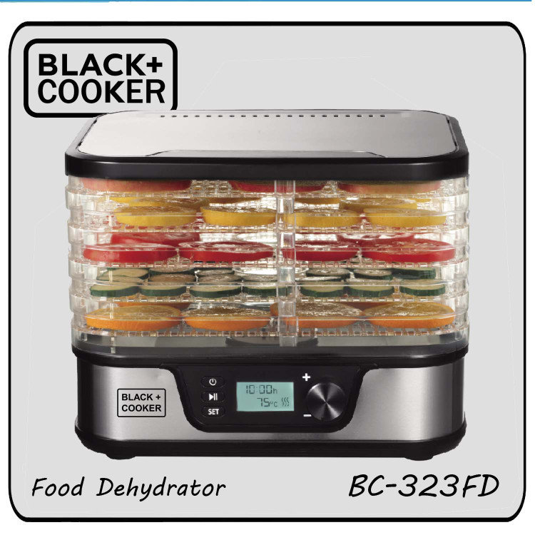 میوه خشک کن بلک کوکر مدل BC323FD با بدنه پلاستیک