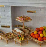 سرویس پذیرایی چوبی ۵ پارچه
